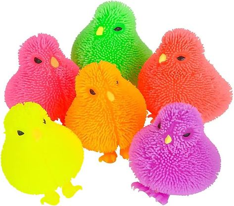 Multi-colored chick toys Surprise Toys, Easter Party Favor, Plastic Easter Eggs, Packing Kids, Easter Basket Fillers, Basket Fillers, Party Gift Bags, Christmas Store, Easter Party