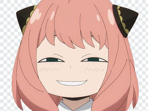 Anya Smug Face, Anya Face, Smug Face, Spy X Family Anime, Anime Png, Face Png, Anya Forger, Spy X Family, Free Png