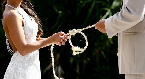 Tying Knot Wedding Ceremony, Tie The Knot Ceremony, Boho Unity Ceremony Ideas, Unity Knot Ceremony, Tying The Knot Ceremony, Knot Tying Ceremony Wedding, Wedding Knot Tying Ceremony, The Knot Wedding Website, Wedding Program Examples