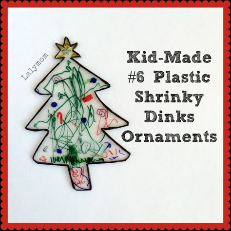 Kid Made Shrinky Dinks Christmas Tree Ornament from Lalymom #CreativeMamas #KBNMoms #Kid-MadeChristmas Shrinks Dink Christmas Ornaments, Shrink Dink Christmas Ornaments, Shrinky Dink Ornaments Kids, Shrinky Dink Ideas Christmas, Christmas Shrinky Dink Ideas, Shrinky Dink Christmas, Shrinky Dink Ornaments, Shrinky Dink Christmas Ornaments, Christian Tree