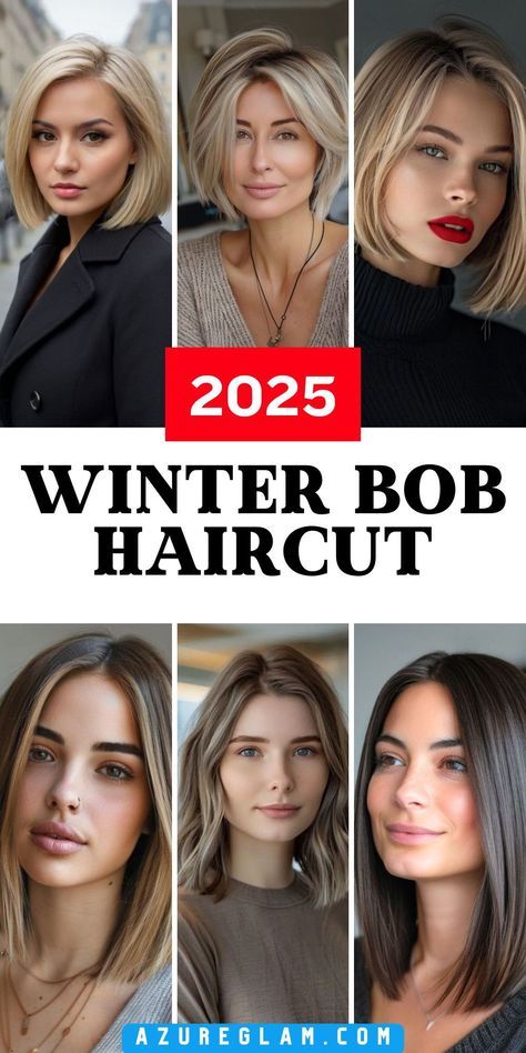 Short Hair Styles Low Maintenance, Short Modern Haircuts For Women, Medium Hair Bob Styles, Haircuts For 2025 Women, Smooth Bob Haircut, Bob Hairstyles 2025 Trends, Woman’s Bob Haircut, Short Haircut Low Maintenance, Short Hair Color Women