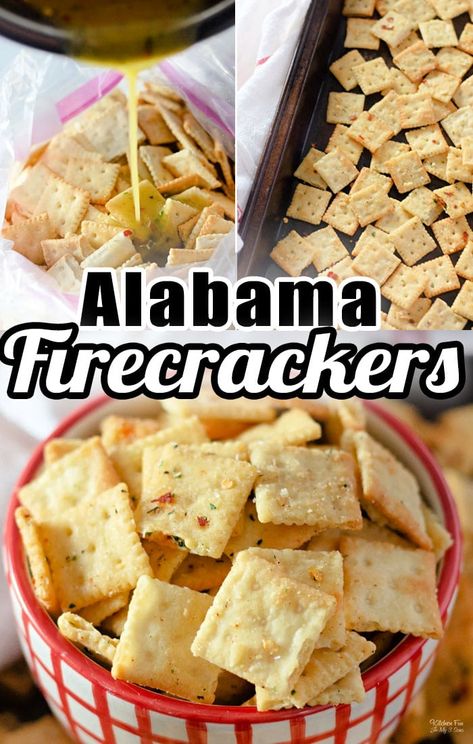 Firecracker Crackers Mini Saltines, Mini Club Cracker Recipes, Mini Saltine Cracker Recipes, Alabama Firecrackers Recipes, Firecrackers Saltines, Alabama Fire Crackers Recipe, Ranch Crackers Recipe, Saltine Cracker Recipes, Ranch Crackers