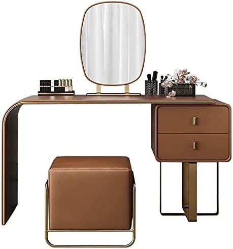 Luxury Dresser, Dressing Table Lights, Mirror Sets, Rangement Makeup, Vanity Makeup Table, Small Apartment Bedrooms, Dresser Table, Dressing Table Design, Vanity Benches