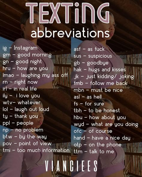 Text Abbreviations Social Media, Slangs For Instagram, High School Names Ideas For Stories, Rare Username Ideas, Instagram Abbreviations, Instagram User Names, Rare Usernames, Y2k Names, Texting Abbreviations