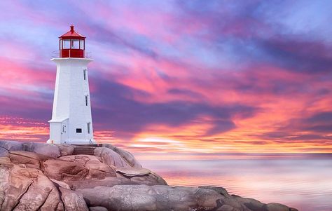 Lighthouse Pictures, Lighthouse Painting, Beautiful Lighthouse, Travel Canada, Light Houses, Oh Canada, Prince Edward Island, Private Island, Light House