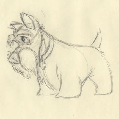 Ollie Johnston Disney Dogs Drawing, Emotional Outbursts, Disney Character Sketches, Disney Drawings Sketches, The Queen Of Hearts, Nature Art Drawings, Frank Thomas, Dog Sketch, Magazine Article