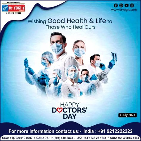 Happy Doctors' Day! Your dedication, compassion, and expertise make the world a healthier and better place. Thank you for all that you do. #HappyDoctorsDay #ThankYouDoctors #DoctorsDay #HealthcareHeroes #MedLife #DoctorAppreciation #MedicalProfessionals #DoctorsRock #HeroInWhiteCoat #GratefulForDoctors #DoctorsCare #SaluteToDoctors #HealingHands Doctors Poster Design, Doctors Day Creative Ads, Cinematic Artwork, Diagnostic Centre, Happy Doctors Day, Medical Stickers, National Doctors Day, Poster Idea, Doctors Day