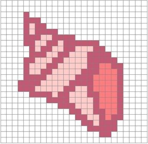 Hamma Beads Ideas, Melty Bead Patterns, Pearl Beads Pattern, Easy Perler Beads Ideas, Easy Pixel Art, Pixel Art Templates, Pixel Drawing, Diy Perler Bead Crafts, Pixel Crochet