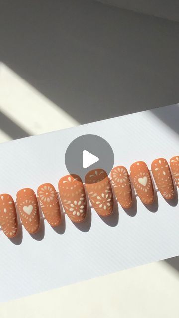 11K views · 2.1K likes | La Jefa Studio GABRIELA on Instagram: "Which one is your fav?💅🏼💖  #nails #pressonnails #talavera #latinasmallownedbusiness #nailtech #nailart #povnails" Talavera Inspired Nails, Mexican Barro Nails, Barro Nails Mexican, Mexican Tile Nails, Mexican Nails Designs Mexico, Mexican Nails Designs, Talavera Nails, Talavera Nail Art, Charro Wedding