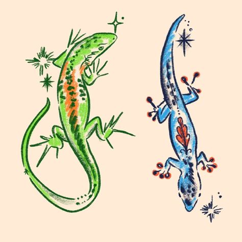 All Posts • Instagram Simple Lizard Drawing, Lizard Art Cute, Lizard Doodle, Reptile Sketch, Art Doodle Ideas, Funny Lizard Drawing, Drawing Ideas Animals, Cool Lizard Tattoo, Lizard Illustration