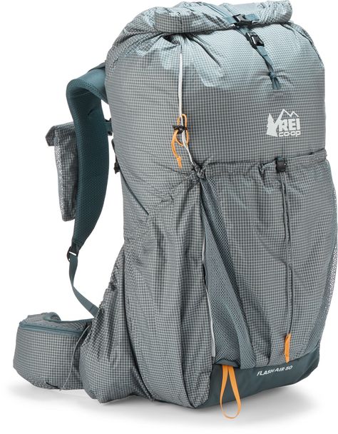 Inspired by thru-hikers across North America  the women's REI Co-op Flash Air 50 pack is our lightest backpacking pack yet—perfect for those who like to stretch the miles without sacrificing comfort. Rei Hiking Boots, Rei Backpack, Backpacking Pack, Hiking Backpack Women L.l.bean, Slim Water Bottle, Outdoor Backpack With Anti-theft Pocket, Versatile Outdoor Backpack With Anti-theft Pocket, Kids' Bag, Backpacking Gear