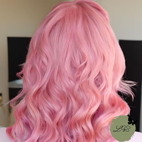 Pink hair, don't care! Embrace the vibrant hue and let your personality shine. 💖✨ Book your appointment now! Link in bio. #northatlantahairstylist #mariettasquare #kennesawmountain #eastcobber #eastcobbsalon #eastcobbsnobs #atlantamom #mariettamom #eastcobbmom #roswellmom #kennesawmom #woodstockmom #sandyspringsmom #smyrnamom #powderspringsmoms Fun Pink Hair Color Ideas, Fluttershy Hair Color, Solid Pink Hair, Strawberry Pink Hair, Coral Pink Hair, Curly Pink Hair, Bubblegum Pink Hair, Rose Pink Hair, Pastel Pink Hair Color