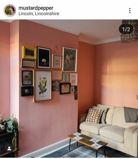 Terracotta Pink Walls, Copper Blush Living Room, Emerald Bedroom, Mcm Bedroom, Blush Living Room, Vintage Eclectic Home, Boulder House, Terracotta Decor, Terracotta Blush