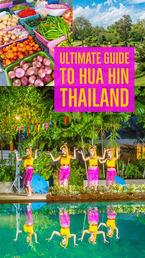 Hua Hin Thailand, Thai Royal Family, Popular Travel Destinations, Seaside Resort, Family Friendly Activities, Family Travel Destinations, Amazing Travel Destinations, Bucket List Destinations, Travel App