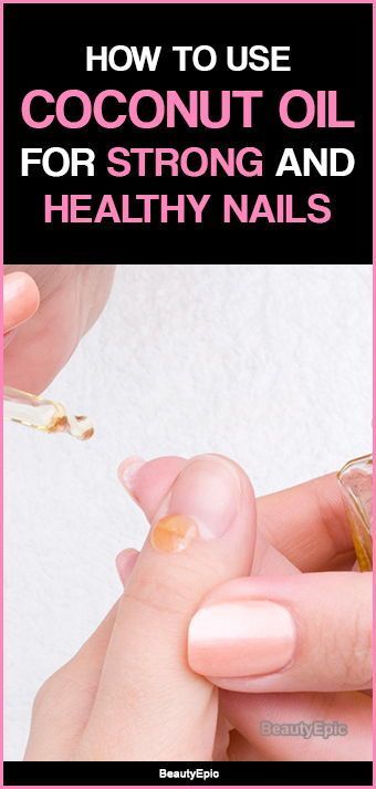 Coconut Oil Nails, Strong Nails Diy, Eyeshadow Nails, Make Nails Grow, Eyeshadow Basics, Nail Growth Tips, Coconut Oil Skin, Grow Nails Faster, Strengthen Nails