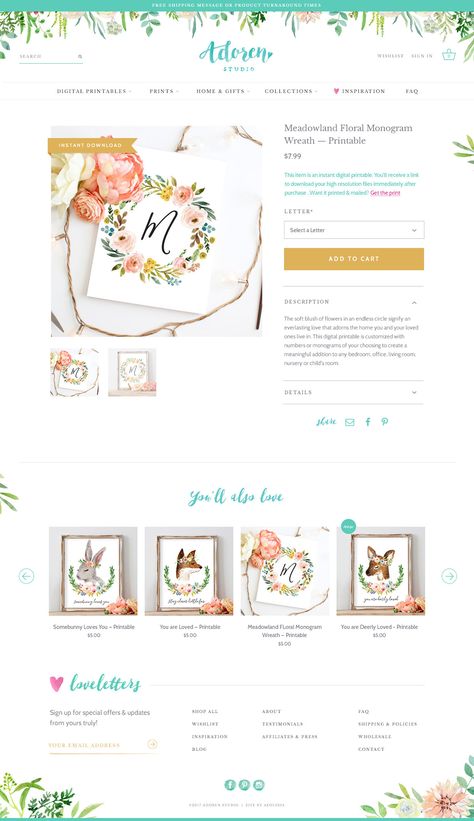 Shopify Product Page, Handmade Website Design, Online Store Website, Custom Gift Cards, Ecommerce Template, Shopify Website Design, Free Advertising, Shopify Design, Drop Shipping Business