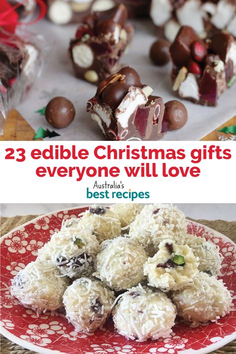 Easy Edible Christmas Gifts, Diy Christmas Gifts Edible, Homemade Christmas Food Gift Ideas, Christmas Tins Treats, Edible Gifts Christmas, Diy Edible Christmas Gifts, Christmas Gifts Edible, Christmas Edible Gifts, Edible Christmas Gifts Homemade