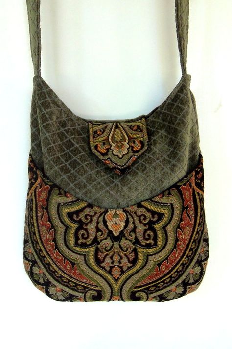 Tapestry Messenger Bag Sacs Tote Bags, Estilo Hippy, Estilo Hippie, Tapestry Bag, Boho Bags, A Hook, Mode Inspo, Hippie Outfits, Cute Bags