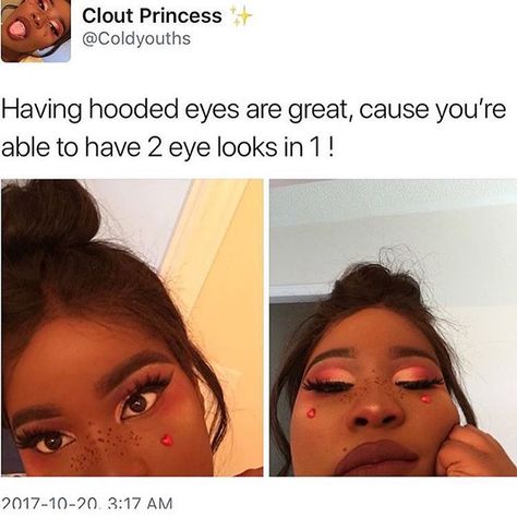 I DONT HAVE HOODED EYES BUT I NEVER THOUGHT OF THIS Makeup Acne, Acne Concealer, Oval Makeup Brush, Acne Makeup, Lip Tutorial, Makeup Humor, Concealer Makeup, Hair Solutions, Love Your Hair