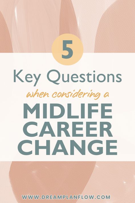 Thinking about changing careers after 40? This article cuts straight to the chase with five essential questions to help you figure out if it's the right move. It's all about making sure your next job fits who you are now, not who you were 20 years ago. From aligning with your values to understanding what you really want from work, these questions are your no-nonsense guide to navigating a career change later in life. #CareerChange #midlifecareercrisis #careerchangeafter40 Changing Careers At 40, Job Dream, Career Change Resume, Midlife Career Change, Switching Careers, Changing Careers, The Right Move, Different Careers, Feeling Drained