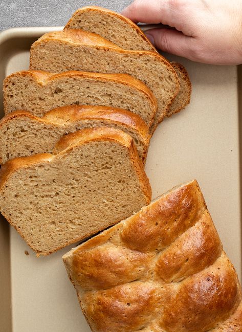 Einkorn Sandwich Bread Recipe Einkorn Sandwich Bread, Ancient Grain Bread Recipe, Grain Bread Recipe, Ancient Grains Bread, Ancient Grains Recipes, Einkorn Bread, Sandwich Bread Recipe, Einkorn Recipes, Einkorn Flour