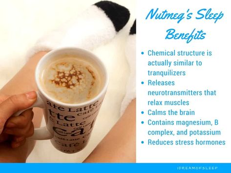 Sleep Elixir, Benefits Of Nutmeg, Sleep Benefits, Natural Remedies For Insomnia, Sleep Drink, Insomnia Causes, Benefits Of Sleep, Sleep Remedies, Natural Sleep Remedies