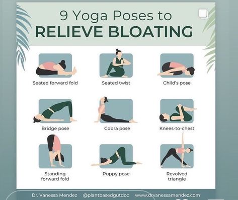 Debloating Yoga Poses, De Bloat Stretches, Yoga Bloated Stomach, Yoga Poses For Bloated Belly, Quick Yoga, Morning Yoga Routine, Daily Yoga Workout, Bloated Belly, Relaxing Yoga