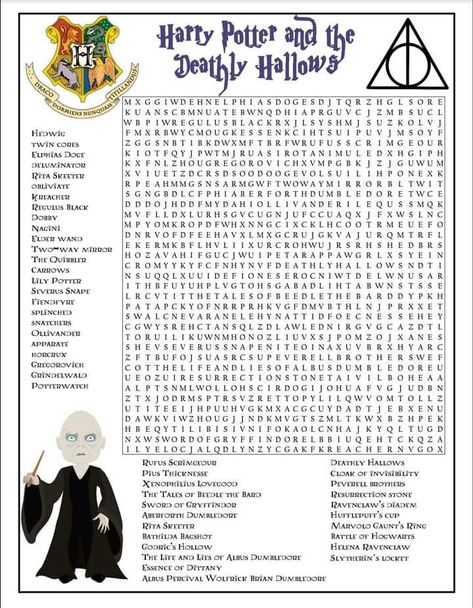 Classroom Harry Potter, Harry Potter Word Search, Harry Potter Words, Harry Potter Activities, Harry Potter Marathon, Classe Harry Potter, Harry Potter Theme Birthday, Harry Potter School, Harry Potter Quizzes