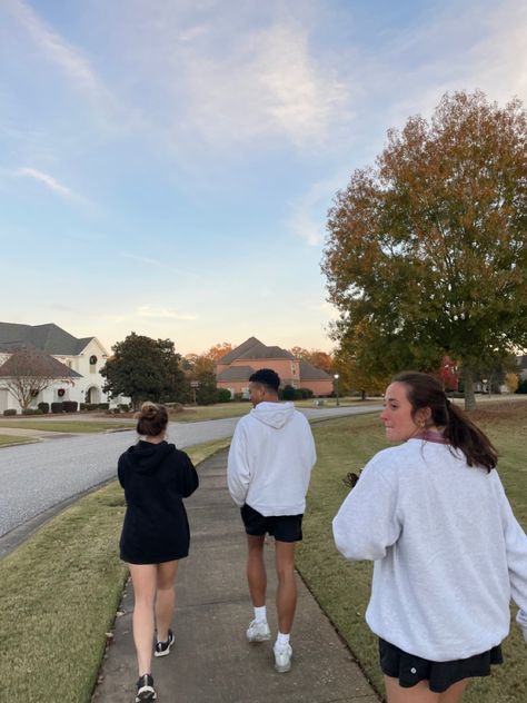 Walking Behind Friends, Happy Neighborhood, Walk With Friends, Manifesting 2024, Neighborhood Friends, Neighborhood Walk, Bestie Vibes, 2 Best Friends, Guy Best Friend