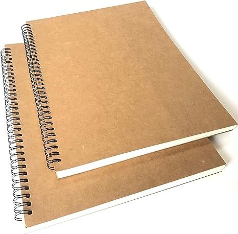 Amazon.com: VEEPPO A4/B5 Big Thick Spiral Bound Notebooks and Journals Bulk 2/4Pack Blank/Lined Scrapbook Backpack Books per Book (A4 Blank-2 Pack): 0695937394003: Everything Else Teaching Mama, Big Backpacks, Small Pen, Spiral Notebook, Note Pad, Sketch Book, Notebook, Books