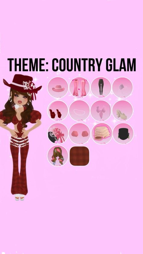 Country Glam, Fancy Dress Code, Zepeto Looks Ideas, Slay Outfits, Aesthetic Roblox Royale High Outfits, Baddie Outfits Ideas, Glam Outfit, Combo Dress, Crochet Food