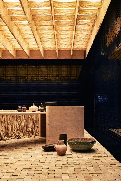 Rigg Design Prize 2018 at NGV, Richards Stanisich | Yellowtrace #ceramicinteriordesign Richards Stanisich, Hecker Guthrie, Australian Interior, Hotel Indigo, Australian Interior Design, Tile Edge, Rammed Earth, Bespoke Interiors, Hotel Interiors