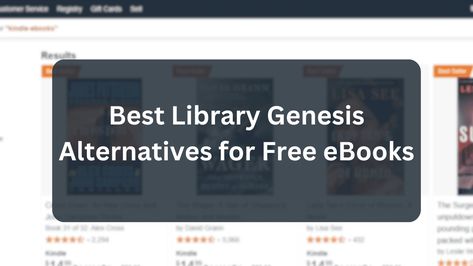 Download free eBooks using the best Library Genesis alternatives. All the alternatives listed here have been tried and marked as the best. In today’s digital world, having access to information and knowledge is really important. Library Genesis, also known as LibGen, has been a popular platform for finding free eBooks, scientific articles, and research papers. ... Read more The post 10 Best Library Genesis Alternatives for Free eBooks appeared first on eduhintz.com. Library Genesis, Best Library, Amazon Kindle Books, Scientific Articles, Open Library, Book Enthusiast, Library Card, Online Library, Digital World