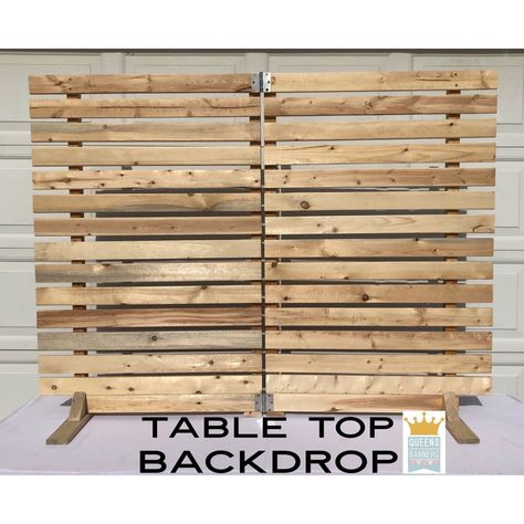 Table Top Backdrop, Collapsible and Easy to Transport