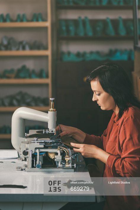 Shoemaker Workshop, Visa Gift Card, Model Release, Side View, Sewing Machine, Stock Photography, Improve Yourself, Siding, Stock Photos