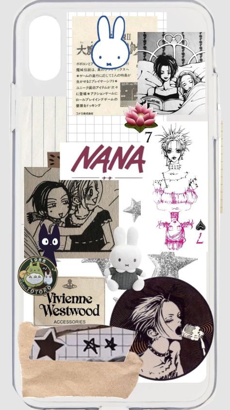 #nana #phonecase #greyscale #tvgirl #mitski #miffy #nanaaesthetic #anime #aesthetic #love #blackandwhite Nana Anime Aesthetic, Aesthetic Phonecases, Ghibli Room, Winter Feeling, Anime Collage, General Aesthetic, Nana Anime, Tv Show Couples, Phone Layouts