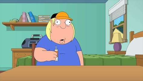 Chris Griffin Fat Cartoon Characters, Family Guy Meme, Chris Griffin, Fat Cartoon, Family Guy Funny, Family Guy Funny Moments, Griffin Family, Scary Movie Characters, Dysfunctional Family