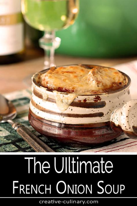 Authentic French Onion Soup, French Recipes Authentic, Homemade French Onion Soup, Best French Onion Soup, Best Margarita Recipe, Onion Soup Recipe, French Soup, French Onion Soup Recipe, Food Gardening