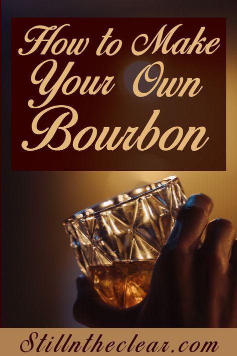 Whiskey Mash Recipes, Homemade Whiskey Recipe, Diy Bourbon Bar, Moonshine Recipes Mash, Whisky Recipes, Make Your Own Whiskey, Mead Making, How To Make Bourbon, Bourbon Distillery