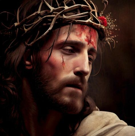 https://www.facebook.com/profile.php?id=100087203456234&mibextid=ZbWKwL Crown For Jesus, Easter Images Jesus, Jesus With Crown Of Thorns, Easter Crown, Passion Of Christ Images, Jesus Crown Of Thorns, Jesus Crown, Jesus Easter, Jesus Christ Painting