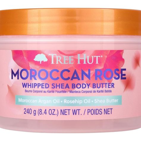 Tree Hut Moroccan Rose Whipped Shea Body Butter, 8.4oz, Lightweight, Long-lasting, Hydrating Moisturizer with Natural Shea Butter for Nourishing Essential Body Care https://amzn.to/3ylnyZW Tree Hut Body Butter, Tree Hut Moroccan Rose, Whipped Shea Body Butter, Moroccan Rose, Hydrating Moisturizer, Shea Body Butter, Whipped Body Butter, Tree Hut, Body Butter