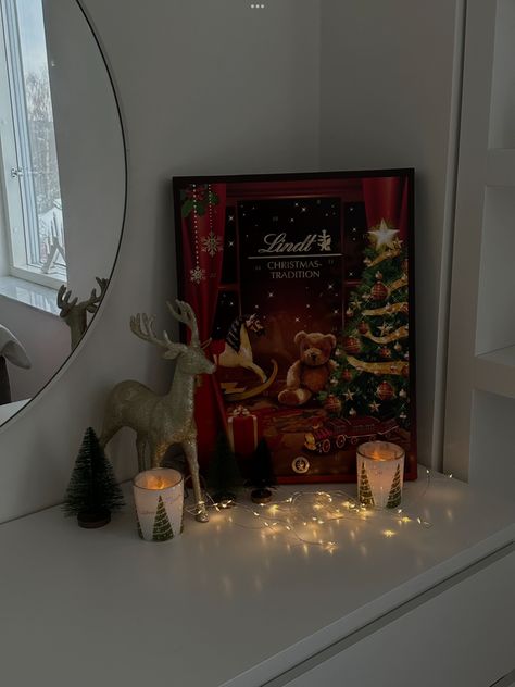 Winter / winter aesthetic / chocolate advent calendar / Christmas aesthetic / christmas inspo / christmas vibes Christmas Advent Calendar Aesthetic, Norwegian Christmas Aesthetic, Advent Calendar Chocolate, Aesthetic Advent Calendar, Advent Calendar Aesthetic, Winter Room Decor, Winter Calendar, Aesthetic Chocolate, Chocolate Advent Calendar