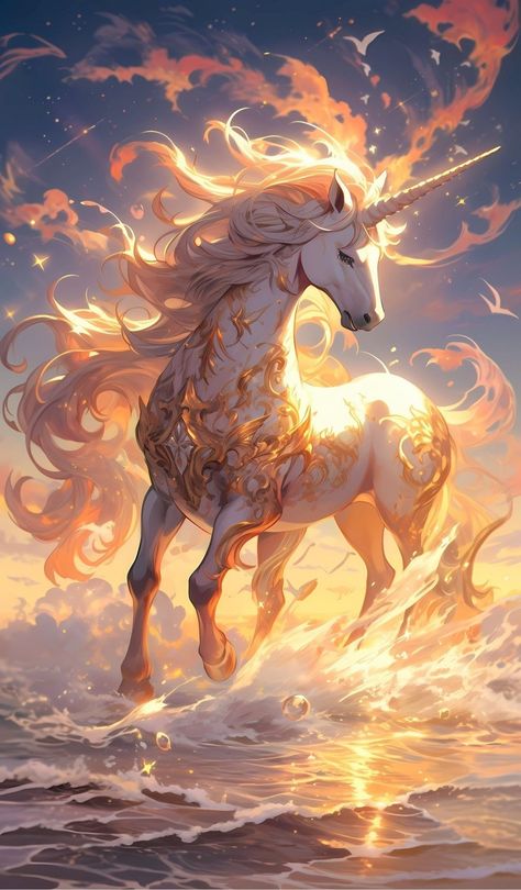 Unicorns Fantasy Art, Pegasus Unicorn Fantasy Art, Mythical Horses Fantasy Art, Fantasy Unicorn Art, Fantasy Horse Art, Pegasus Art, Unicorn Artwork, Regnul Animal, Magical Horses