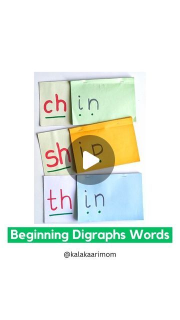 Phonics Beginning Digraph Words Booklet Diagraph Th Activities, Digraphs Kindergarten, Digraph Activities, Literacy Preschool, Consonants And Vowels, Digraphs Activities, Digraph Words, Consonant Digraphs, Kindergarden Activities