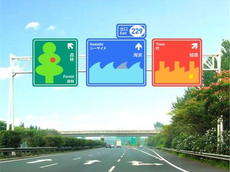 Road Signage, Wayfinding Signage Design, Wayfinding Signs, Navigation Design, Wayfinding Design, 타이포그래피 포스터 디자인, Road Design, Road Sign, Wayfinding Signage