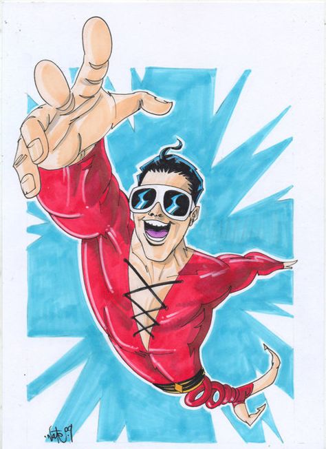 Plastic Man Colored Sketch Xman Marvel, Stretch Armstrong, Plastic Man, Hanna Barbera Cartoons, Dc Comics Heroes, Harley Quinn Art, Man Art, Dc Comics Characters, Dc Characters