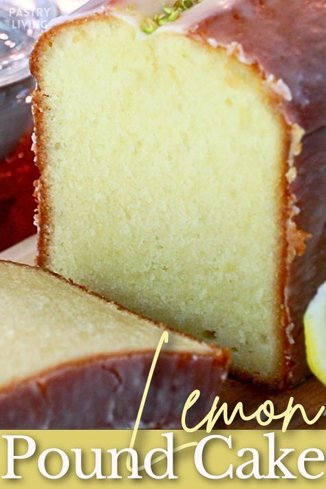 I’m sharing how to make incredibly moist lemon pound cake from scratch. It is perfectly citrusy, brushed with lemon syrup, and finished with lemon icing. Lemon Pound Cake From Cake Mix Boxes With Sour Cream, Moist Lemon Pound Cake From Scratch, Southern Living Lemon Pound Cake Recipe, Old Fashioned Lemon Pound Cake, Sour Cream Lemon Pound Cake, Two Step Pound Cake Recipe, Lemon Pound Cake Recipe Moist, Lemon Pound Cake From Cake Mix Boxes, Moist Pound Cake Recipes From Scratch