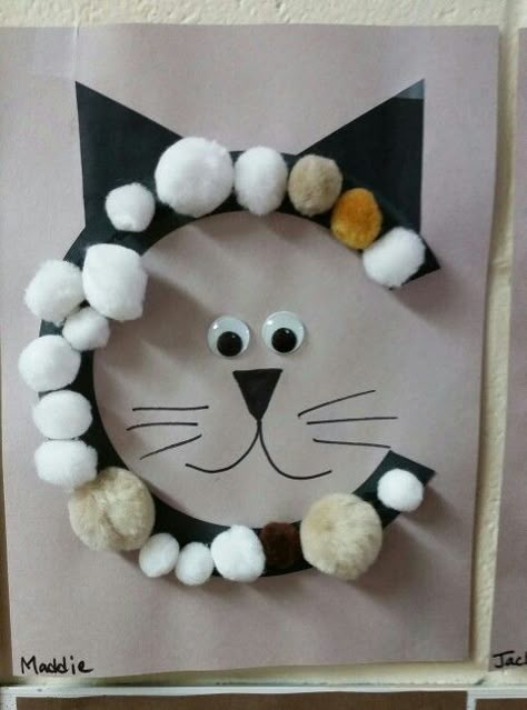 C is for cat/ Catina Cat | Preschool- Pets | Pinterest | Cats Letter C Crafts, Preschool Letter Crafts, Toddler Daycare, C Is For Cat, Abc Crafts, Pets Preschool Theme, Alphabet Letter Crafts, K Crafts, Preschool Projects