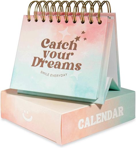 Quotes For Calendars, Desk Calendar Ideas, Affirmation Calendar, Motivational Calendar, Flip Calendar, Motivational Affirmations, Inspirational Decor, Mini Calendars, Puppies And Kitties