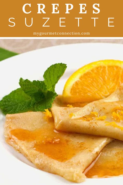 Orange Pancakes Recipes, Night Shift Eating, Crepe Suzette Recipe, Orange Pancakes, Crepes Party, Crepe Suzette, Irish Stew, Classic French Dishes, Tesco Real Food